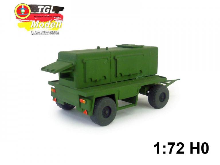 Preview: AG-2 auf Anhänger - NVA Grün 1:72